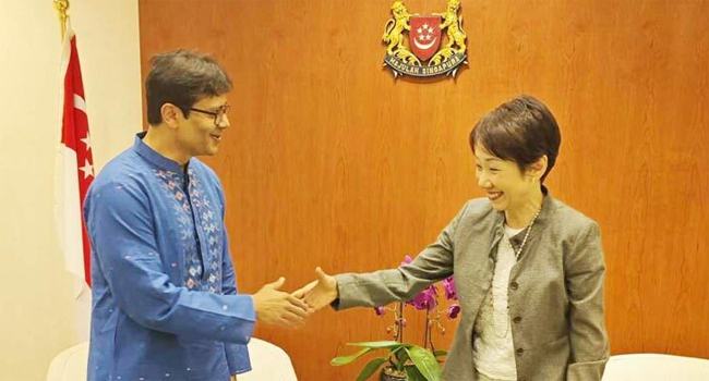 সিঙ্গাপুরের অনেক কোম্পানি বাংলাদেশে বিনিয়োগে আগ্রহী