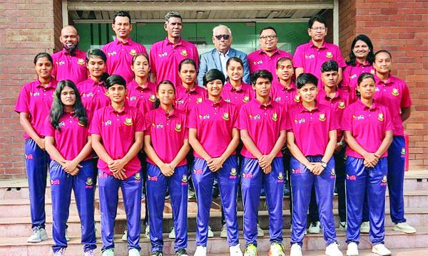 নারী অনূর্ধ্ব-১৯ এশিয়া কাপের দল ঘোষণা