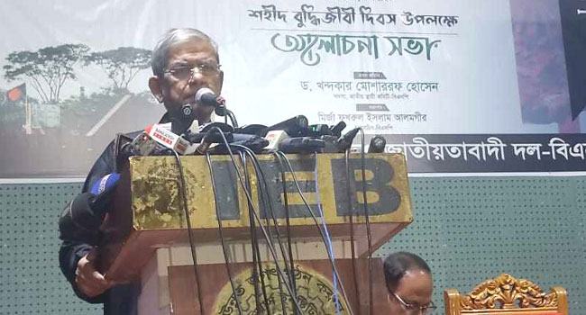 রাজনৈতিক দলগুলোকে প্রতিপক্ষ বানাবেন না : মির্জা ফখরুল