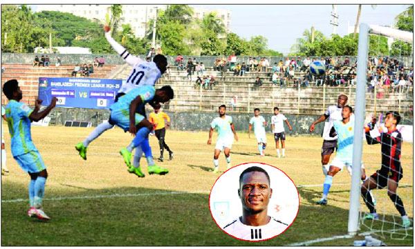 মর্যাদার লড়াইয়ে আবাহনীকে হারাল মোহামেডান