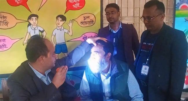 দেলদুয়ারে বিজয় দিবস উপলক্ষে বিনামূল্যে চিকিৎসাসেবা