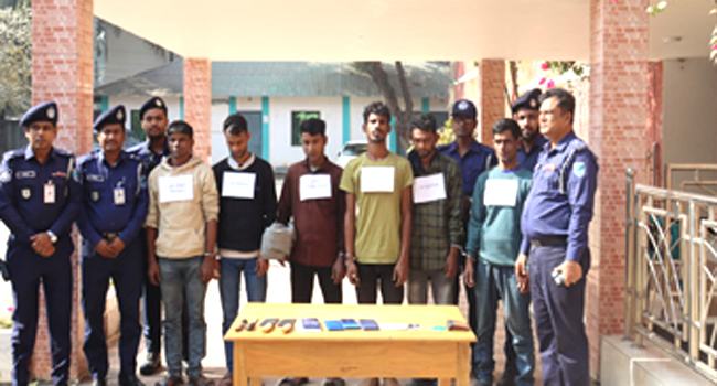 গাজীপুরে বিশ্ববিদ্যালয়ের শিক্ষার্থী শিহান হত্যায় গ্রেফতার ৬