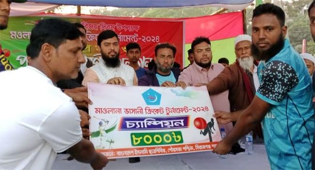 সিরাজগঞ্জে শিবিরের উদ্যোগে মাওলানা ভাসানী ক্রিকেট টুর্নামেন্ট