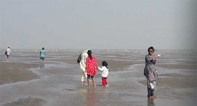 পর্যটকদের ডাকছে চর বিজয়