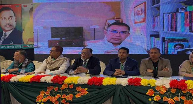 ৩১ দফার মাধ্যমে সব অন্যায়ের জবাব দিতে চাই : তারেক রহমান