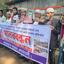 দেবিদ্বারে গোমতী নদীর বেড়িবাঁধ রক্ষার দাবি স্থানীয়দের