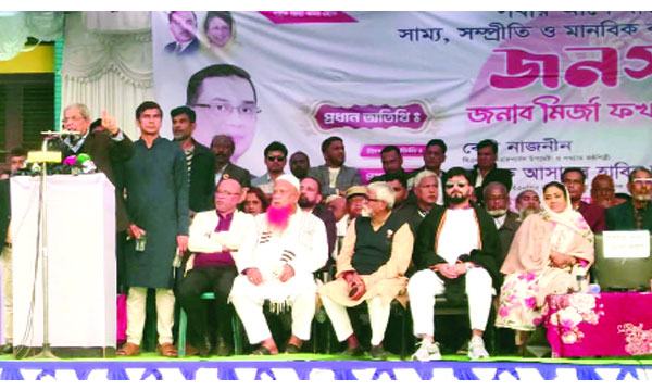 সাধারণ মানুষ সংস্কার বোঝে না, তারা ভোট দিতে চায় : ফখরুল