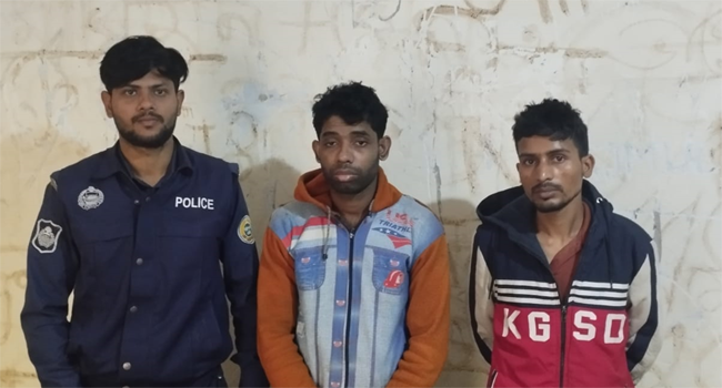 গৌরনদীতে ২ মাদককারবারি গ্রেফতার