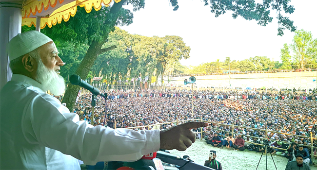 এমন একটি দেশ চাই যাকে কেউ ভাগ করতে পারবে না : জামায়াত আমির