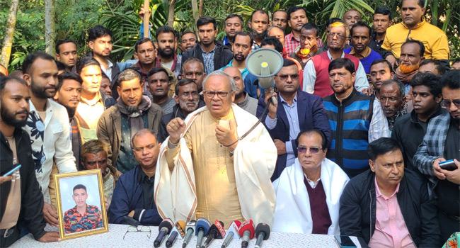 অর্থপাচারের ফাইল নষ্ট করতেই সচিবালয়ে আগুন দেয়া হয়েছে : রিজভী