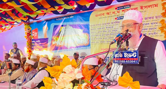 ষড়যন্ত্রকারীদের বিরুদ্ধে শুদ্ধি অভিযান জরুরি : শামসুল ইসলাম