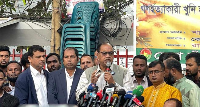 বিএনপিকে ধ্বংস করার ওয়ান ইলেভেনের আলামত এখনো আছে : দুদু