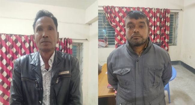 কুড়িগ্রামে আ’লীগের ২ নেতা গ্রেফতার