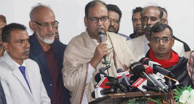 সরকারের আশ্বাস অনুযায়ী নির্বাচন না হলে সন্দেহ তৈরি হবে : দুদু