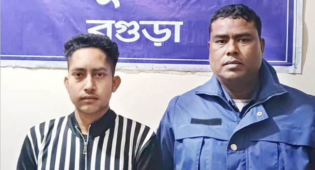 শেরপুরে স্বেচ্ছাসেবক লীগ নেতা রবিন গ্রেফতার