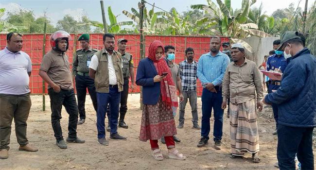 নাইক্ষ্যংছড়ির ঘুমধুমে যৌথ অভিযানে ৪ লাখ ইট জব্দ