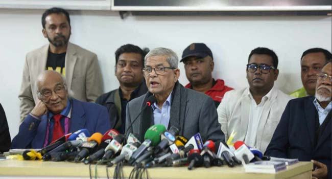 বিভক্তির রাজনীতি নয়, ঐক্যের আহ্বান মির্জা ফখরুলের