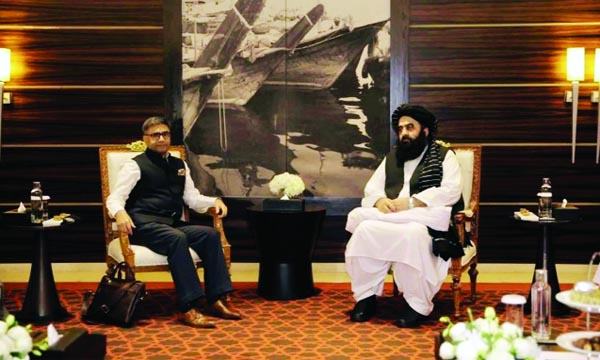 তালেবানের সাথে ভারতের পররাষ্ট্র দফতরের বৈঠক