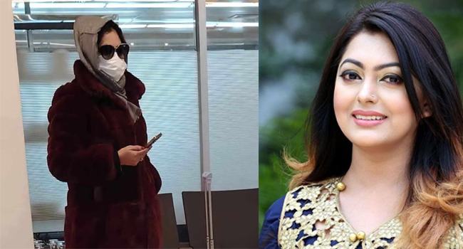 সিলেট বিমানবন্দরে আটকে দেয়া হলো চিত্রনায়িকা নিপুণকে