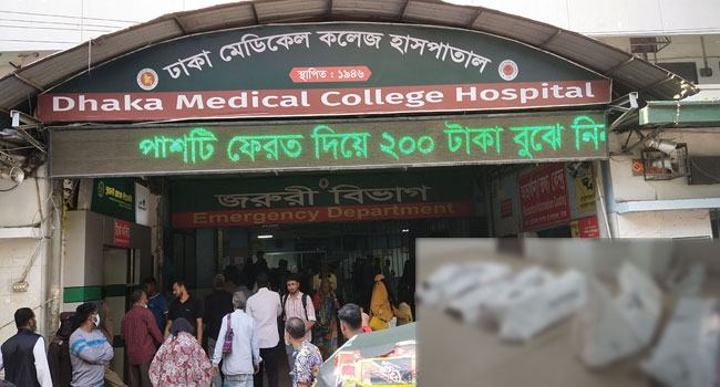 ঢামেক মর্গে গণঅভ্যুত্থানে শহীদদের ছয় লাশ এখনো শনাক্ত হয়নি