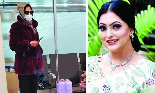 নিপুণ আক্তারকে বিমানবন্দরে আটকাল ইমিগ্রেশন পুলিশ