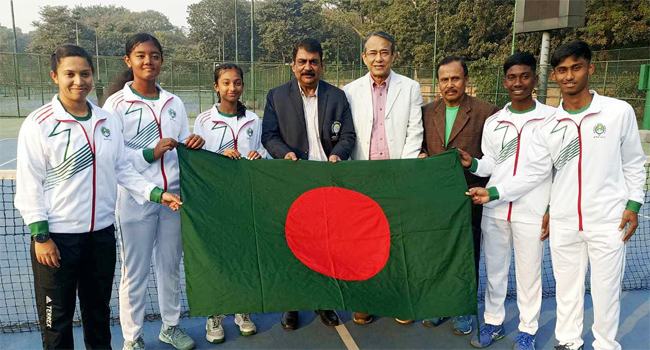 শ্রীলঙ্কা যাচ্ছে টেনিস দল
