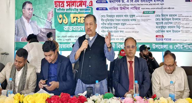 ‘তারেক রহমানের নেতৃত্বে দেশকে মেরামত করব’