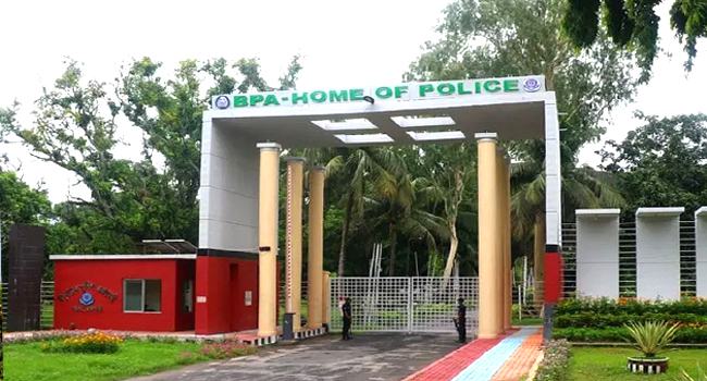 পুলিশ একাডেমিতে প্রশিক্ষণ সমাপনী কুচকাওয়াজ