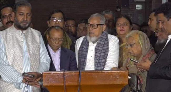 সংসদ নির্বাচনের মাধ্যমেই গণতন্ত্র পুনপ্রতিষ্ঠিত করা সম্ভব : নজরুল ইসলাম