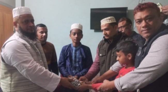 প্রবাসে মারা যাওয়া রেমিটেন্স যোদ্ধার পরিবারকে জামায়াতের সহায়তা