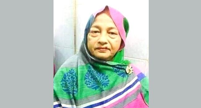 সাবেক এমপি রেজিনা ইসলামের ইন্তেকাল