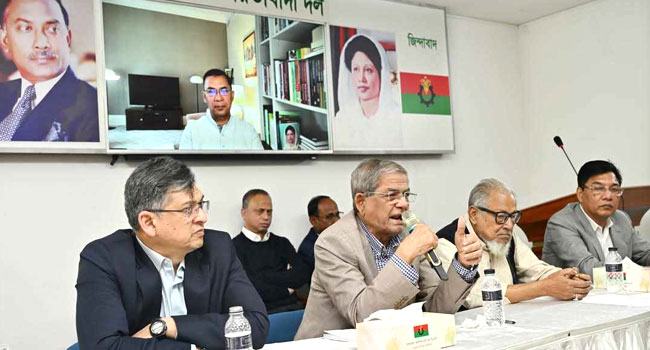 রাজনীতিতে স্লোগান নয়, মেধা-বুদ্ধির প্রতিযোগিতা চলছে : মির্জা ফখরুল