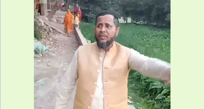 শিশুকে পুকুরে ফেলে দেয়া সেই শিক্ষক কারাগারে