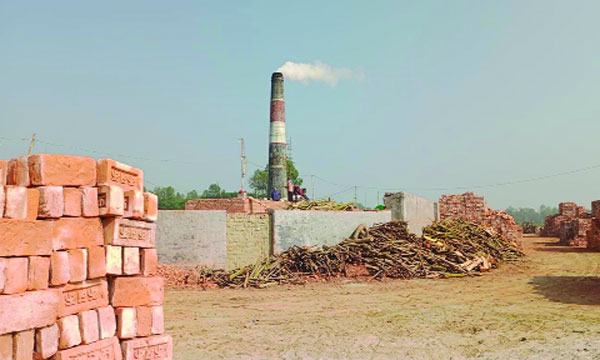 চৌগাছায় বিদ্যালয়ের দুই পাশে ৩ ইটভাটা