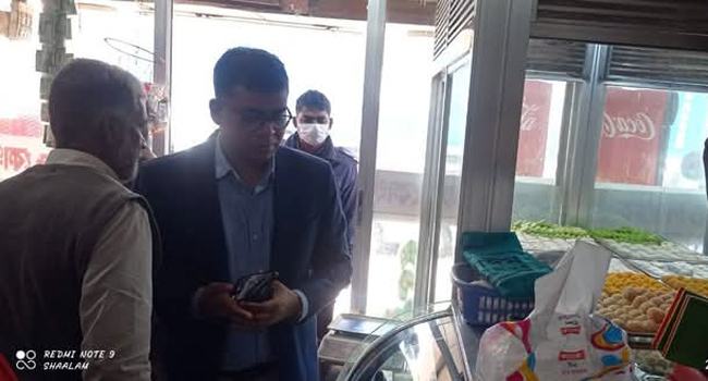দাগনভূঞায় ৫ প্রতিষ্ঠানকে জরিমানা