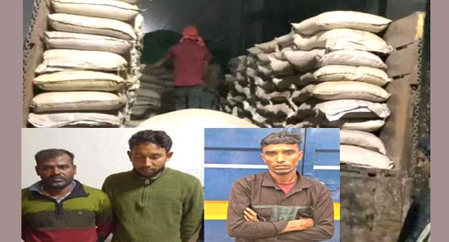 সিলেটে ৪৩৬ বস্তা চিনিসহ আটক ৩