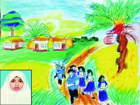 শীতের সকাল