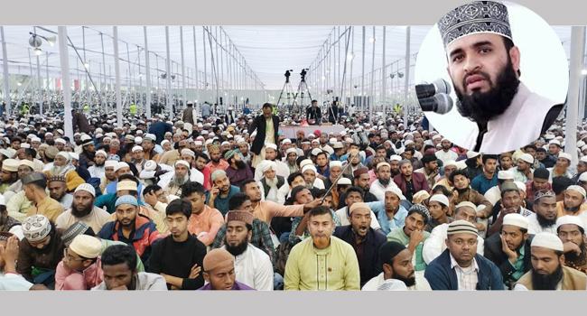 পটুয়াখালীতে আজহারীর তাফসির মাহফিলে লাখো মানুষের ঢল