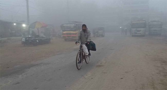 নওগাঁয় তাপমাত্রার পারদ ৮ ডিগ্রির ঘরে