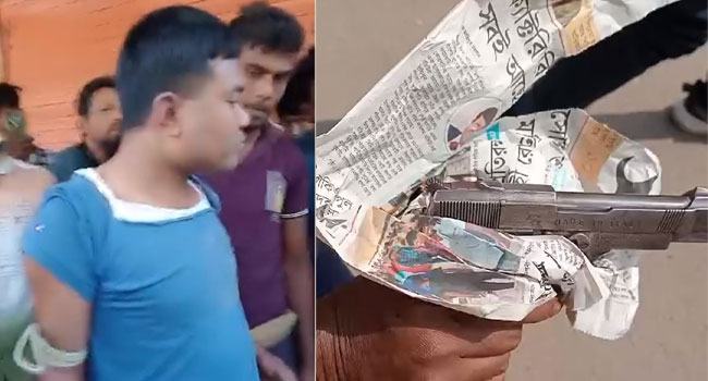 বান্দরবানে অস্ত্রসহ ইউপিডিএফ গণতান্ত্রিক দলের সদস্য আটক