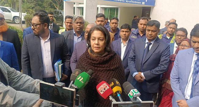 নদী গবেষণা ইনস্টিটিউটের ভিজিবিলিটি বাড়াতে হবে : উপদেষ্টা রিজওয়ানা