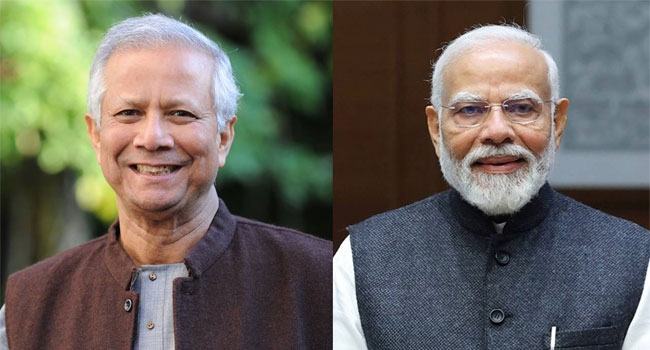 প্রধান উপদেষ্টাকে নববর্ষের শুভেচ্ছা নরেন্দ্র মোদির