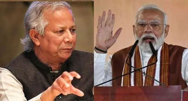 যে কারণে নববর্ষের ২৭ দিন পর ড. ইউনূসকে নরেন্দ্র মোদির শুভেচ্ছা