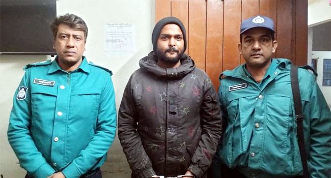 রংপুরের হত্যা মামলায় ছাত্রলীগ নেতা আল আমিন অস্ত্রসহ গ্রেফতার