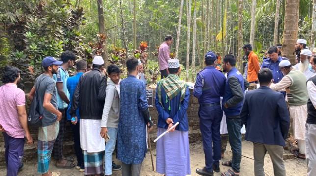পিরোজপুরে ছাত্র আন্দোলনে নিহতের ৫ মাস পর মামুনের লাশ উত্তোলন