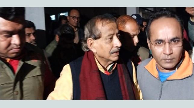 রংপুরে সাবেক সমাজকল্যাণ মন্ত্রী নুরুজ্জামান আহমেদ গ্রেফতার