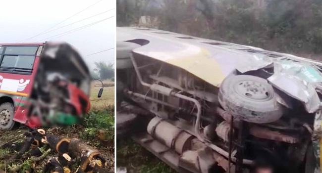 সিলেটে দুই বাসের সংঘর্ষ, আহত ২০