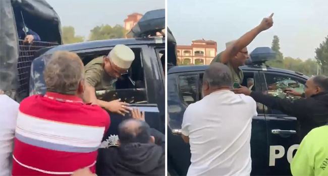 পুলিশের কাছ থেকে সুজানগর আওয়ামী লীগ সভাপতিকে ছিনিয়ে নিলেন নেতাকর্মীরা