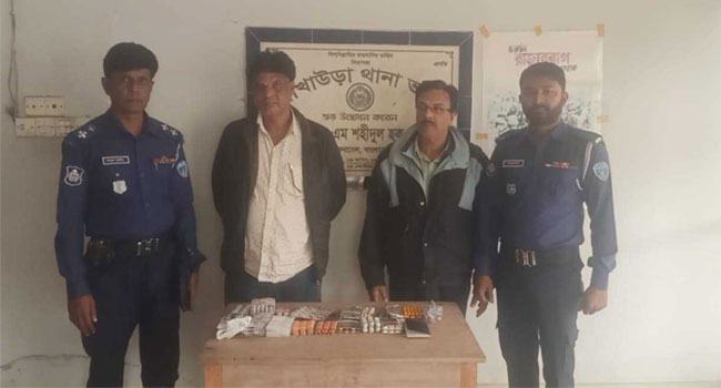 আখাউড়ায় ২ ভারতীয় নাগরিক গ্রেফতার