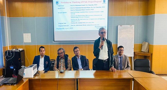 নোবিপ্রবিতে ফাইনালাইজিংবিষয়ক ২ দিনব্যাপী কর্মশালা